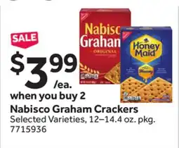 Stop&Shop Nabisco Graham Crackers offer