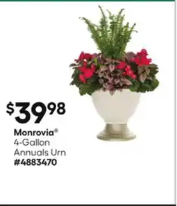 Lowe's 4-Gallon Annuals Urn offer