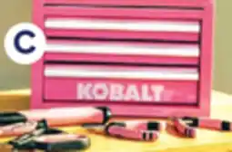 Lowe's Pink Mini Toolbox Base offer