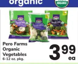 ACME Pero Farms Organic Vegetables offer