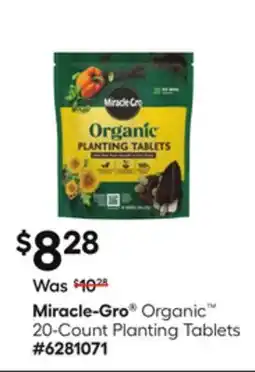 Lowe's Organic 20-Count Planting Tablets offer