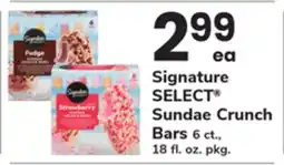 ACME Signature SELECT Sundae Crunch Bars offer