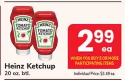 ACME Heinz Ketchup offer