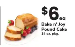 ACME Bake n' Joy Pound Cake offer