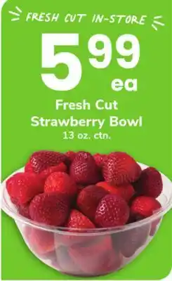 ACME Fresh Cut Strawberry Bowl offer