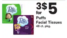 ACME Puffs Facial Tissues offer