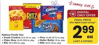 ACME Nabisco Family Size offer
