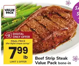 ACME Beef Strip Steak Value Pack offer