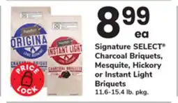 ACME Signature SELECT Charcoal Briquets, Mesquite, Hickory or Instant Light Briquets offer