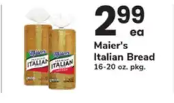 ACME Maier's Italian Bread offer