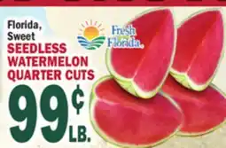 Bravo Supermarkets SEEDLESS WATERMELON QUARTER CUTS offer