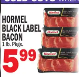 Bravo Supermarkets HORMEL BLACK LABEL BACON offer