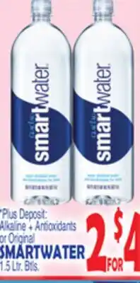 Bravo Supermarkets SMARTWATER offer