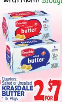 Bravo Supermarkets KRASDALE BUTTER offer