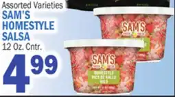 Bravo Supermarkets SAM'S HOMESTYLE SALSA offer