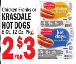 Bravo Supermarkets KRASDALE HOT DOGS offer