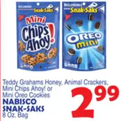 Bravo Supermarkets NABISCO SNAK-SAKS offer