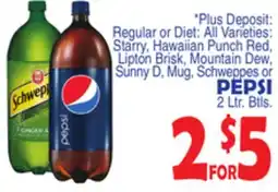 Bravo Supermarkets PEPSI offer
