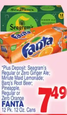 Bravo Supermarkets FANTA offer
