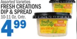 Bravo Supermarkets FRESH CREATIONS DIP & SPREAD offer