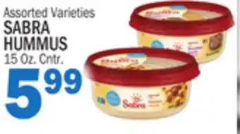 Bravo Supermarkets SABRA HUMMUS offer