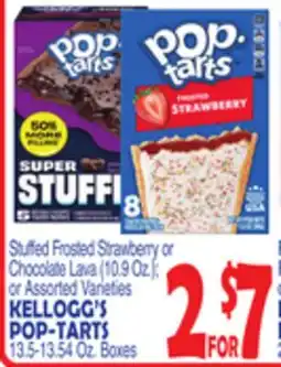 Bravo Supermarkets KELLOGG'S POP-TARTS 13.5-13.54 Oz. Boxes offer