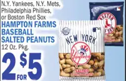 Bravo Supermarkets HAMPTON FARMS BASEBALL SALTED PEANUTS offer