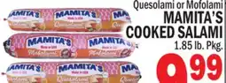 Bravo Supermarkets MAMITA'S COOKED SALAMI offer
