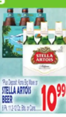 Bravo Supermarkets STELLA ARTOIS BEER offer