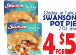 Bravo Supermarkets SWANSON POT PIE offer