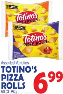 Bravo Supermarkets TOTINO'S PIZZA ROLLS offer