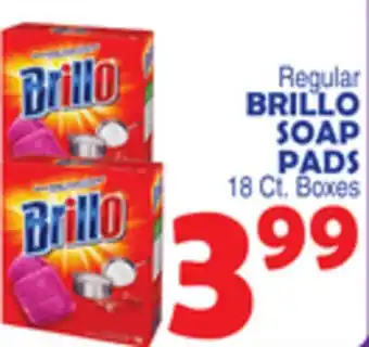Bravo Supermarkets BRILLO SOAP PADS offer