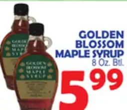 Bravo Supermarkets GOLDEN BLOSSOM MAPLE SYRUP offer