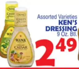 Bravo Supermarkets KEN'S DRESSING offer