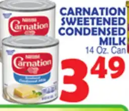 Bravo Supermarkets CARNATION SWEETENED CONDENSED MILK offer