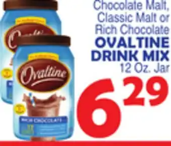 Bravo Supermarkets OVALTINE DRINK MIX offer