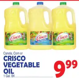 Bravo Supermarkets CRISCO VEGETABLE OIL 1 Gal. Btl offer