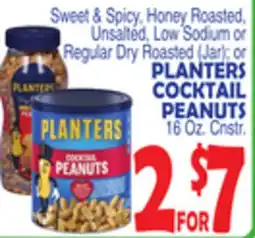 Bravo Supermarkets PLANTERS COCKTAIL PEANUTS offer