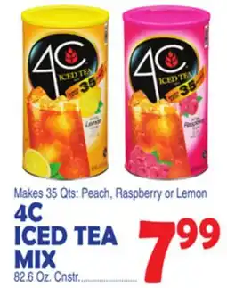 Bravo Supermarkets 4C ICED TEA MIX offer