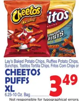 Bravo Supermarkets CHEETOS PUFFS XL offer