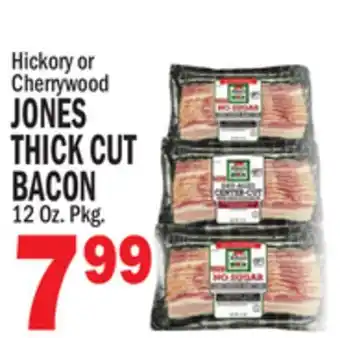 Bravo Supermarkets JONES THICK CUT BACON offer