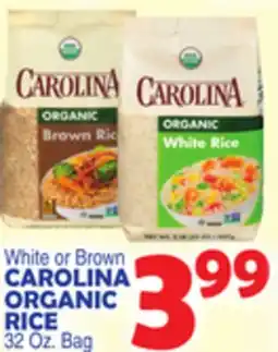 Bravo Supermarkets CAROLINA ORGANIC RICE offer