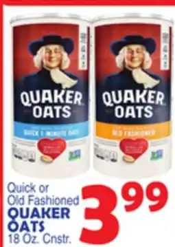 Bravo Supermarkets QUAKER OATS offer