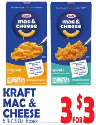 Bravo Supermarkets KRAFT MAC & CHEESE offer