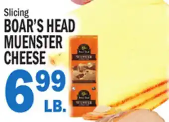 Bravo Supermarkets BOAR'S HEAD MUENSTER CHEESE offer