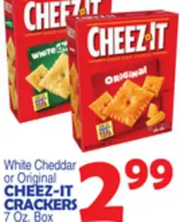Bravo Supermarkets CHEEZ-IT CRACKERS offer