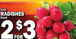 Bravo Supermarkets RADISHES offer