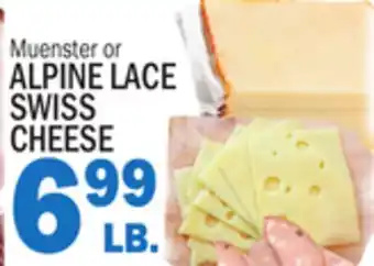 Bravo Supermarkets ALPINE LACE SWISS CHEESE offer