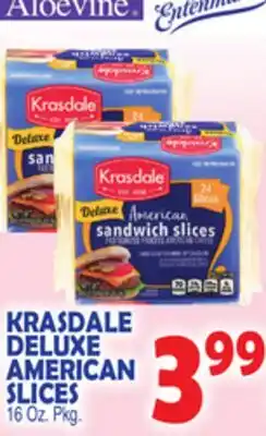 Bravo Supermarkets KRASDALE DELUXE AMERICAN SLICES offer