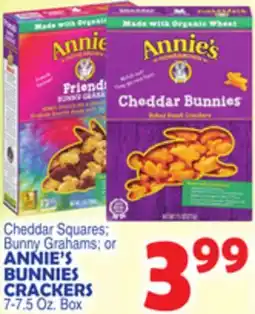 Bravo Supermarkets ANNIE'S BUNNIES CRACKERS offer